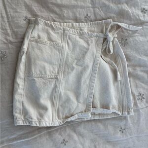 urban outfitters bdg wrap skirt